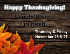 Thanksgiving Nov 26 and 27